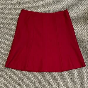 Brooks Brothers Red Wool Skirt Sz 14